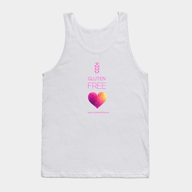 Gluten Free Heart Tank Top by Travel Gluten Free